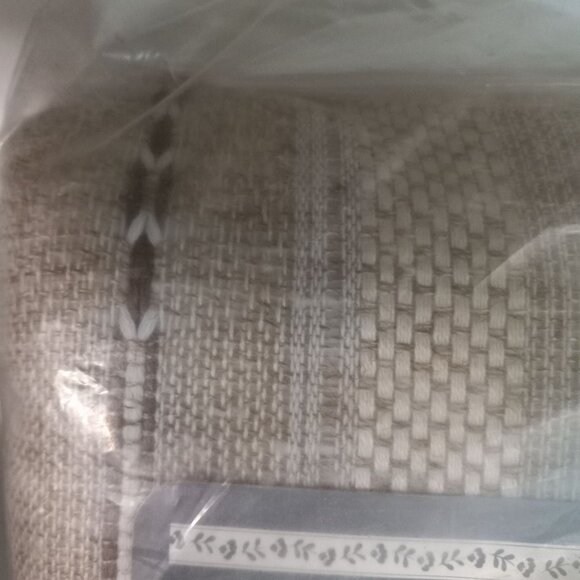 Sears 3-In-1 Lined Rod-Pocket Draperies Pair 80" x 84" Light Chocolate Vtg NEW - Picture 6 of 10